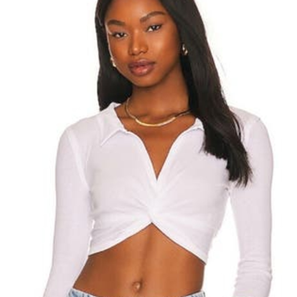 NEW Free People summer romance polo